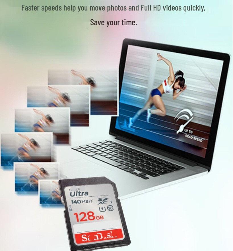 SLR, Araç Kamerası, İzleme ve İletim için SD32G Hafıza Kartı 120M 64G/128G