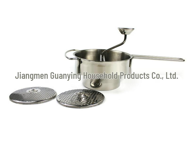 Stainless Steel Hand Mixer & Masher for Fruits, Vegetables, Baby Food, and Jam