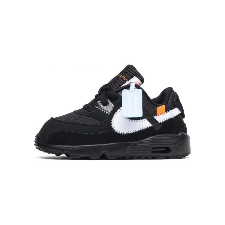 Nike Air Max 90 Off-White Black TD BV0852-001 6C