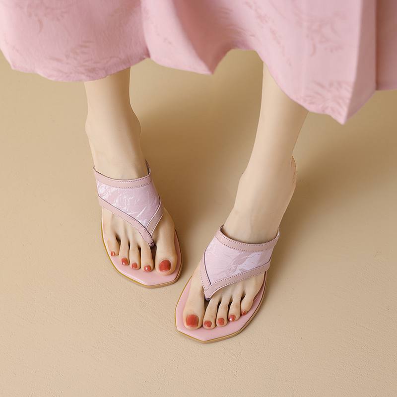 Krazing Pot Mules en maille à Air, tongs à bout ouvert, Style étrange, chaussures d'été à talons hauts, taille 43, sandales de luxe pour femmes