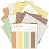 6-inch DIY Photo Album Background Paper - Single-sided, 12 Unique Designs (1 Sheet/Set)