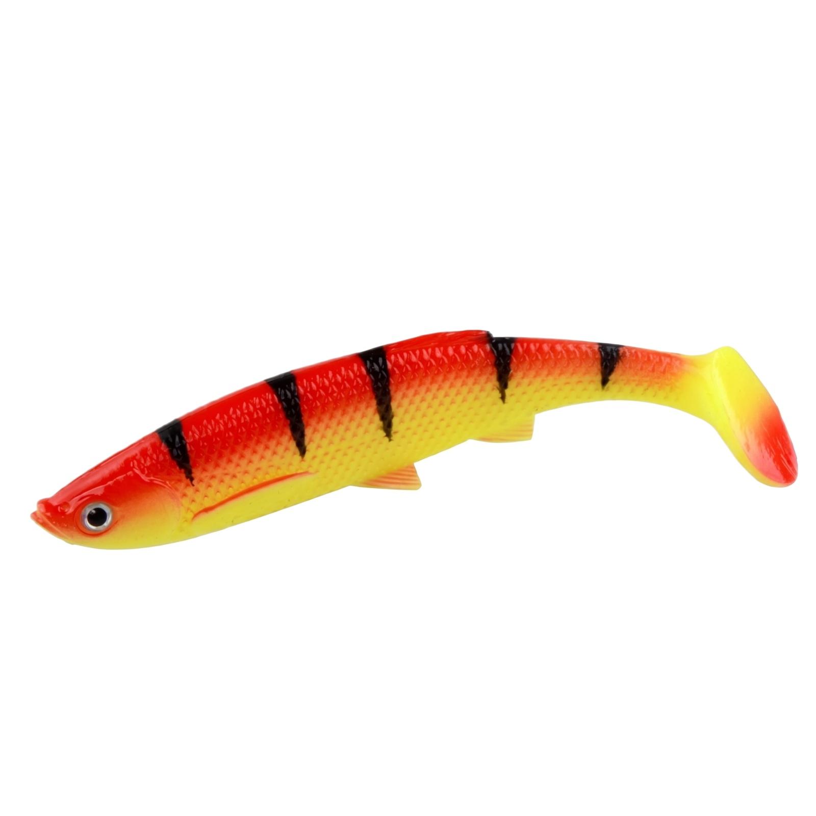 Soft Fishing Lure 12cm Bait Realistic Swimbait for Bass Pike Imitation Soft Plastic Lure T-Tail Paddle Tail Fishing Bait for Freshwater one size