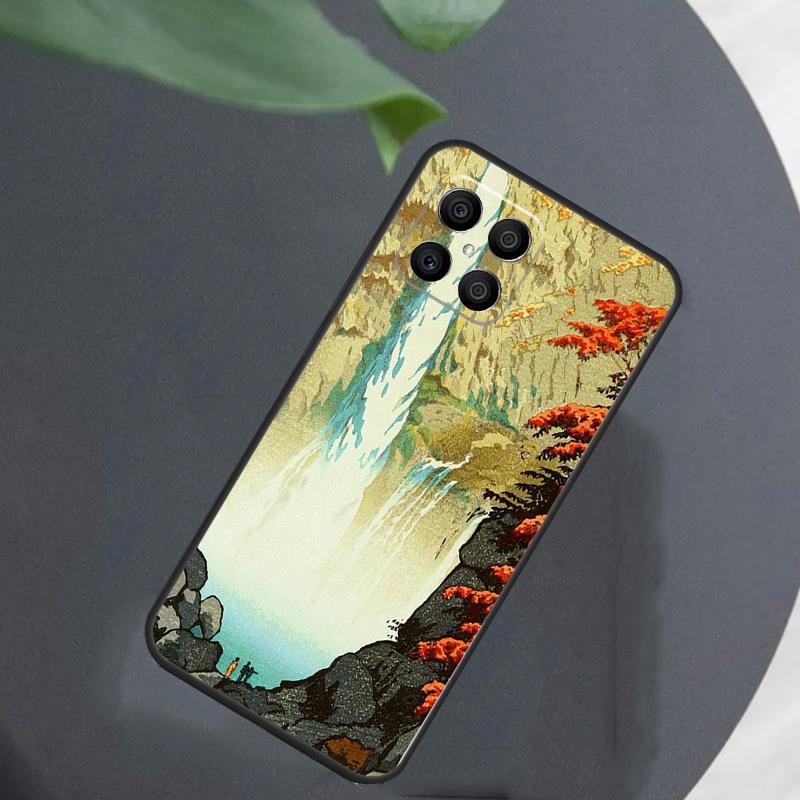 Ukiyo-e Japanese Art For Honor Magic 7 Lite 6 5 8 Pro Case For Honor 200 400 70 90 X8c X8b X9a X9b X9c X9d Win RT