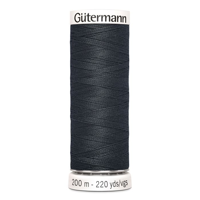 Fil tout textile - GUTERMANN - 748277-799 - 200m - 1 bobine - Noir