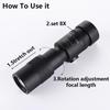 Monocular Telescope 10-500X40 Zoom HD Professional Portable for Mobile Photography & Outdoor Use