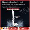 Graphics Card Support Frame Wear Resist Aluminum GPU Jack Bracket Rust Proof Video Card Support Rack for GPU Fan Position