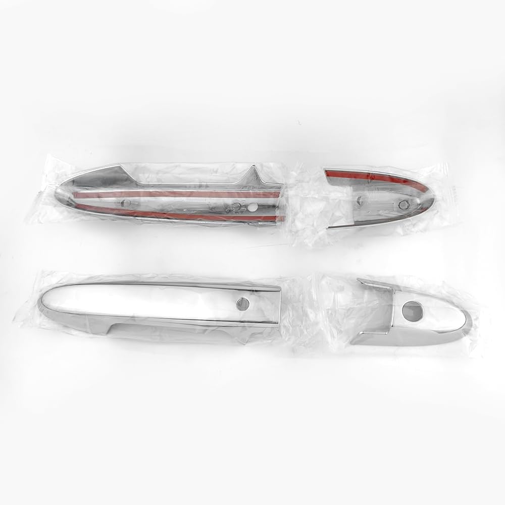 Compatible for Honda HRV HR-V 2016 2017 2018 2019 2020 Exterior Accessories Front Door Handle Cover Trim ABS Decor Scratch Protector Caps (Chrome