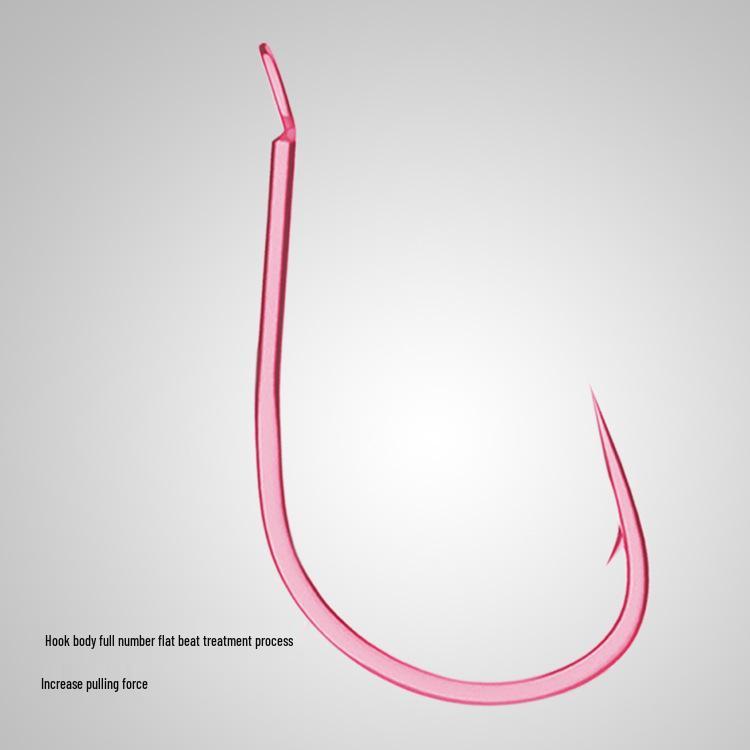 Carbon Steel Long Shank Fishing Hooks for Crucian Carp, Carp, and Whitefish – Barbed/Barbless Options