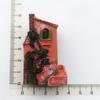 Villa Architecture Refrigerator Fridge Magnet Sticker 3D Handmade Resin Travel Gift Souvenir Collection Home Decoration