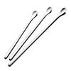 304 Stainless Steel Extended Ice Spoon Stirring Stick 041 Series Water Drop Oval Spoon Dessert Shop Tableware Gifts