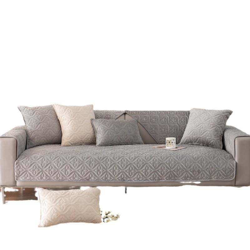 Husa de canapea anti-alunecare Prosop Toamna si iarna Perna de canapea patru anotimpuri Perna de canapea la moda cu flori