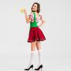 Adult Oktoberfest Costume Orgy Party Cosplay Costume Beer Girl Waiter Dress