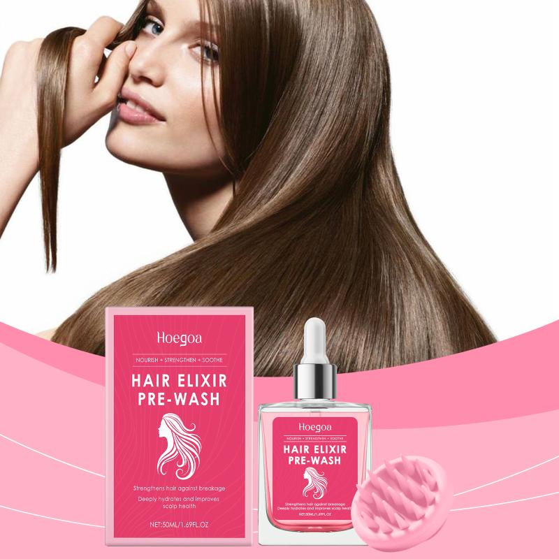 Hoegoa Battana Hair Serum Moisturizing Formula for Brittle Hair Nourish and Shine for Everyday Styling