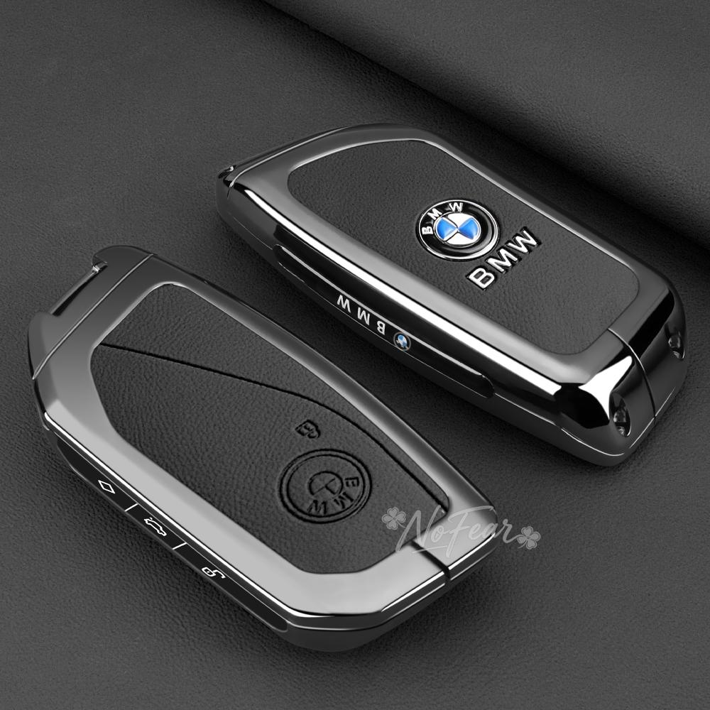 AABW1 Car Key Cover Case Protect Keyless Key Bag Shell For BMW i7 X7 G07 LCI iX I20 X1 U11 7 Series G70 G09 XM U06G81 M3 2023 stickers