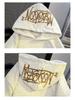 Unisex Hooded Embroidered Sweatshirt - Trendy Spring/Autumn Casual Outerwear