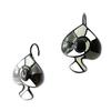 NOA [G5757] - Boucles Créateur 'Arlequin' noir blanc