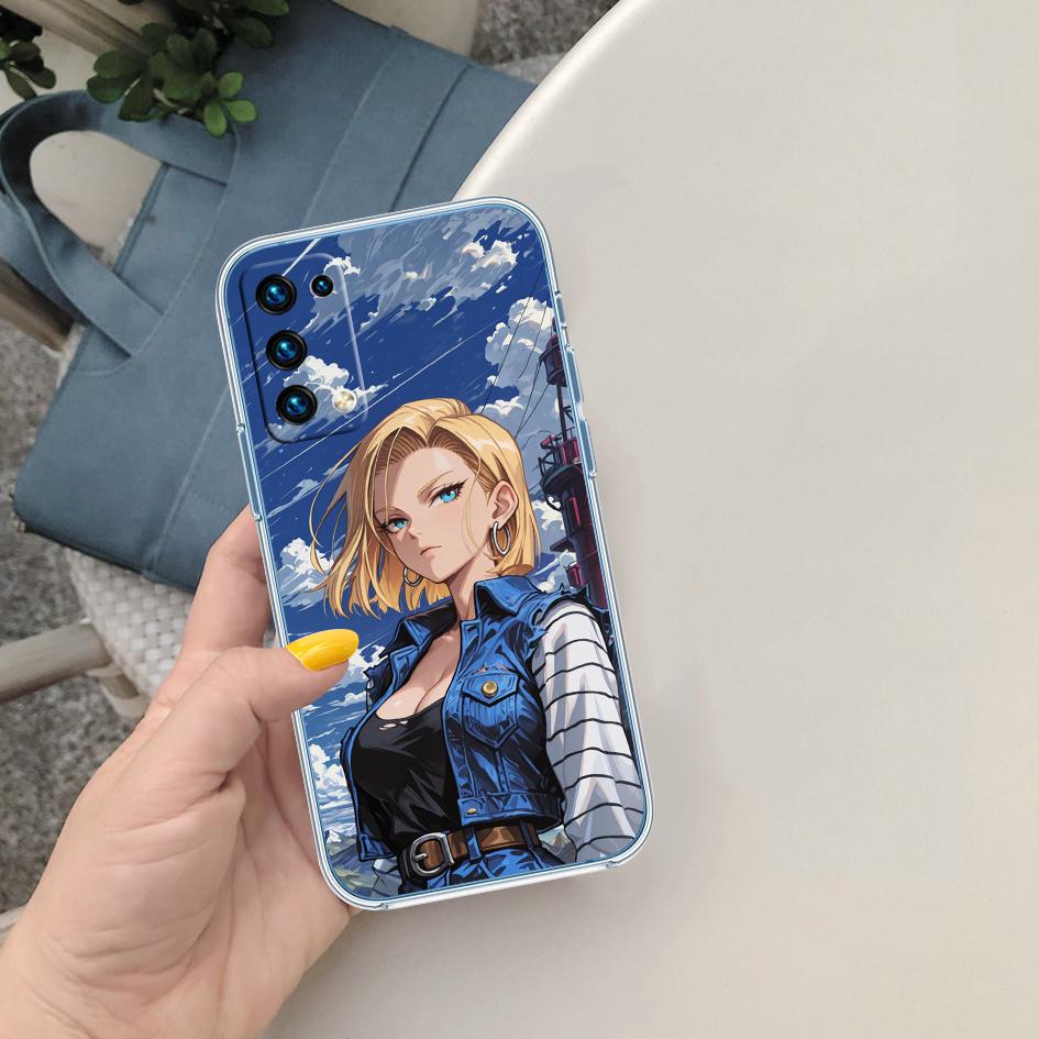 PP30 Dragon Ball Goku Soft Shell Transparent Phone Case for Motorola Moto G7 G8 G9 G84 G85 G73 G24 G15 Z2 Play Power Plus