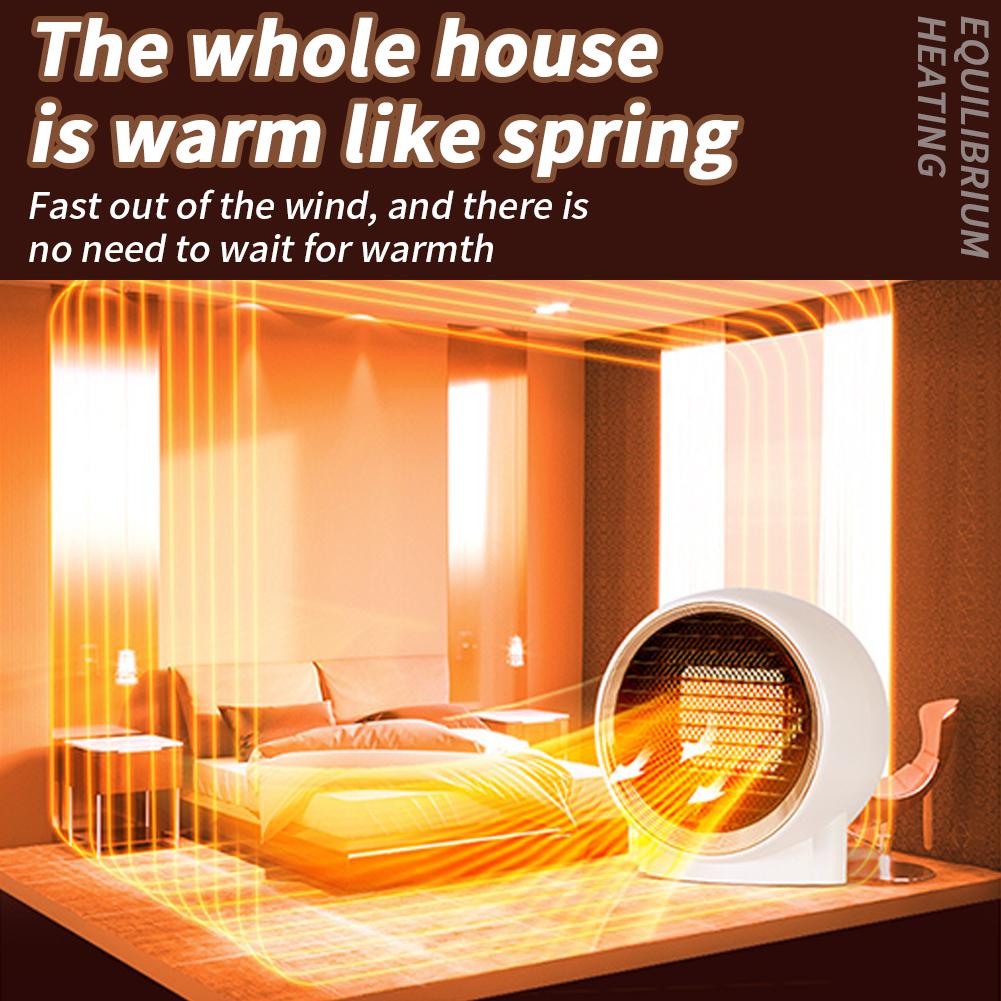 Electric Heater Space Heater Small Table Top Space Heater With Tip Over Overheat Protection For Home Room Bedroom Office