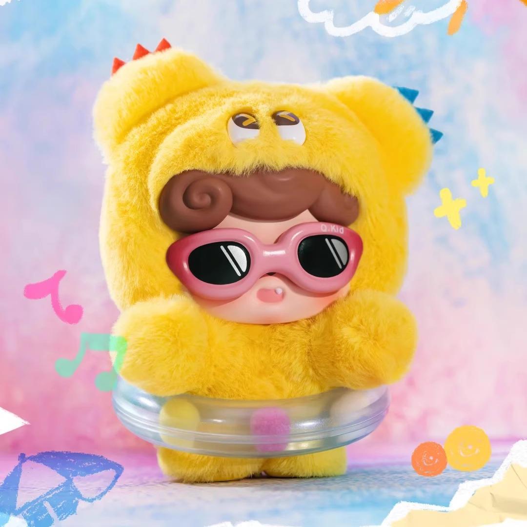 Q Baby Пушистый Монстр Плюшевая Подвеска Кукла - Модная Милая Игрушка для Девочек