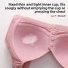 Mature Women Bra Front Closure Fixed Cup Wireless Push Up Beautiful Back Mom Bra Comfortable Supportive Full Coverage Anti Sagging Underwear