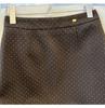 Women's Gray A-line Polka Dot Woolen Skirt - 2025 Spring/Autumn Collection