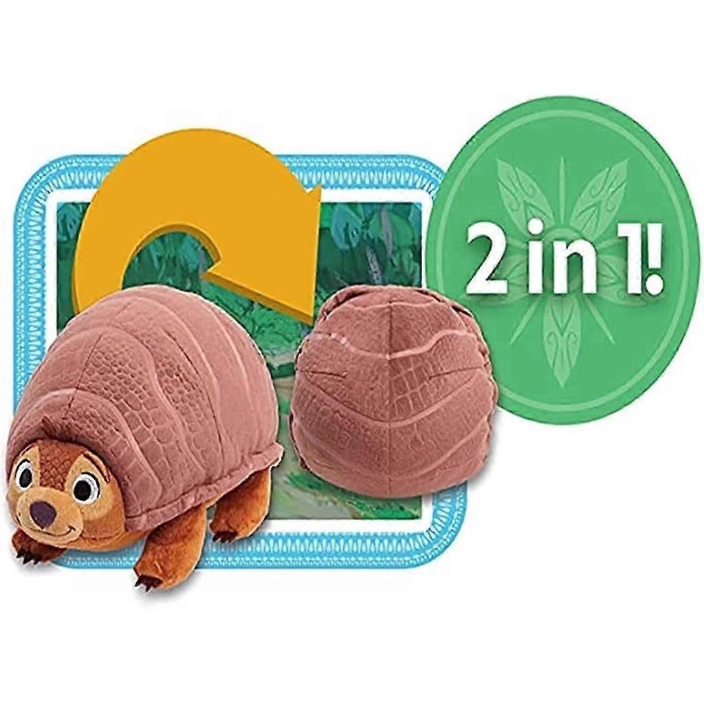 11 Inch Raya And The Last Dragon Fold'n Roll Tuk Tuk Soft Toy, Stuffed Animal Armadillo
