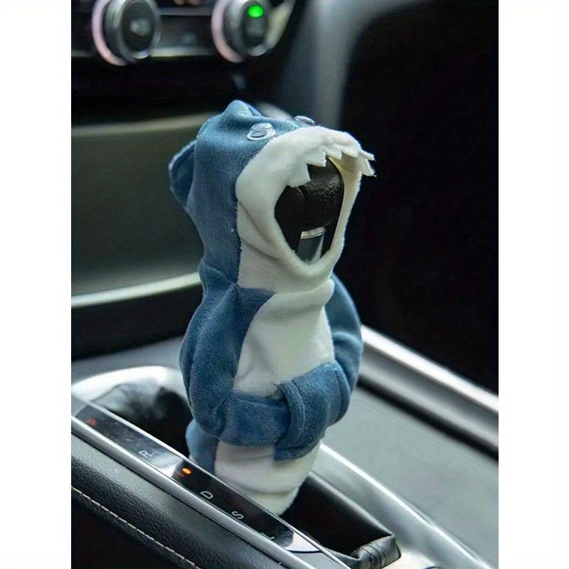 Shark Hoodie Car Gear Shift Cover - Comfortable Manual Shift Knob Sweatshirt, Creative Car Interior Accessories