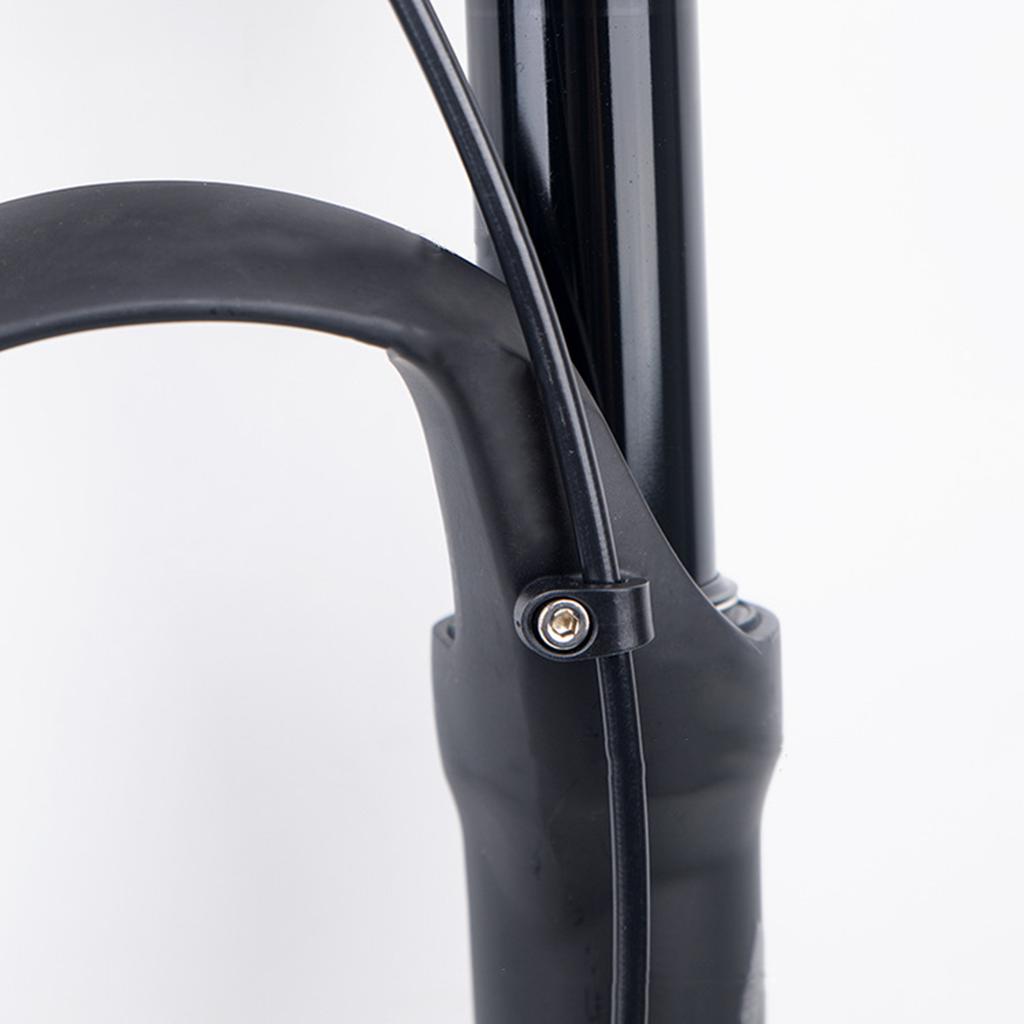 10 Pcs Bike Fork Brake Hose Guides Bicycles Fork Brake Cable Housing Clamps CShaped Fixed Buckles Cable Hose Clamp