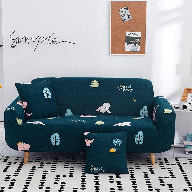 High-quality Geometric Flower Pattern Slipcover For Ultimate Sofa Protection And Style