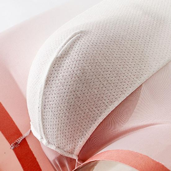 Pánské boxerské kalhotky Letter Print Gradient Print Ledové hedvábné šortky Spodní prádlo s U-konvexním designem Slim Fit Kalhotky s vysokou elasticitou