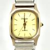 Used [New Battery] ORIENT Chandor Ladies Watch Gold Rectangular J65527-20