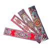 Multi-colored Miniature Woven Rug 1:12 Scale Mini Floor Coverings Doll House Tableflag  Dollhouse