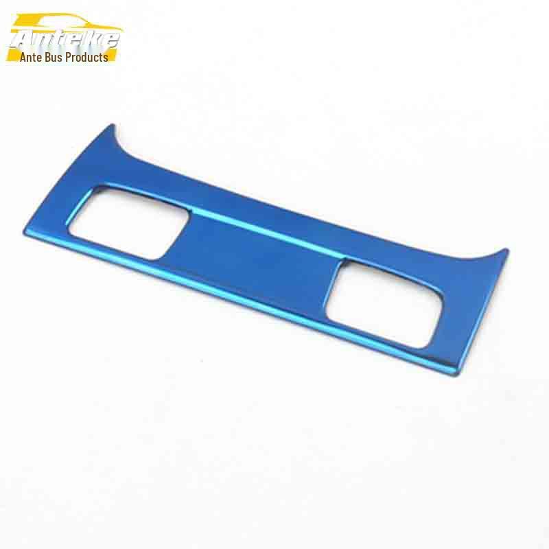 Verna Stainless Steel Seat Heating Button Decorative Frame and Sequin Sticker