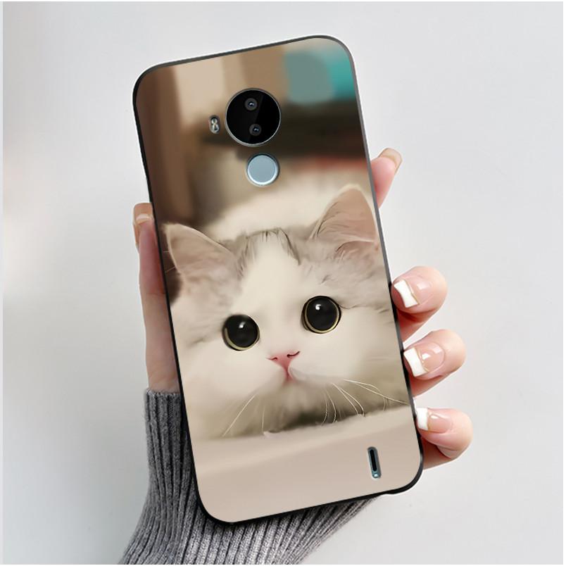 Cute Case For Nokia C30 Capa Coque Printing Shell Protective Cover Soft Silicone Cartoon Phone Casing Fundas