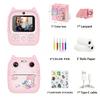 Children's Polaroid print camera high definition photo video gift box toy