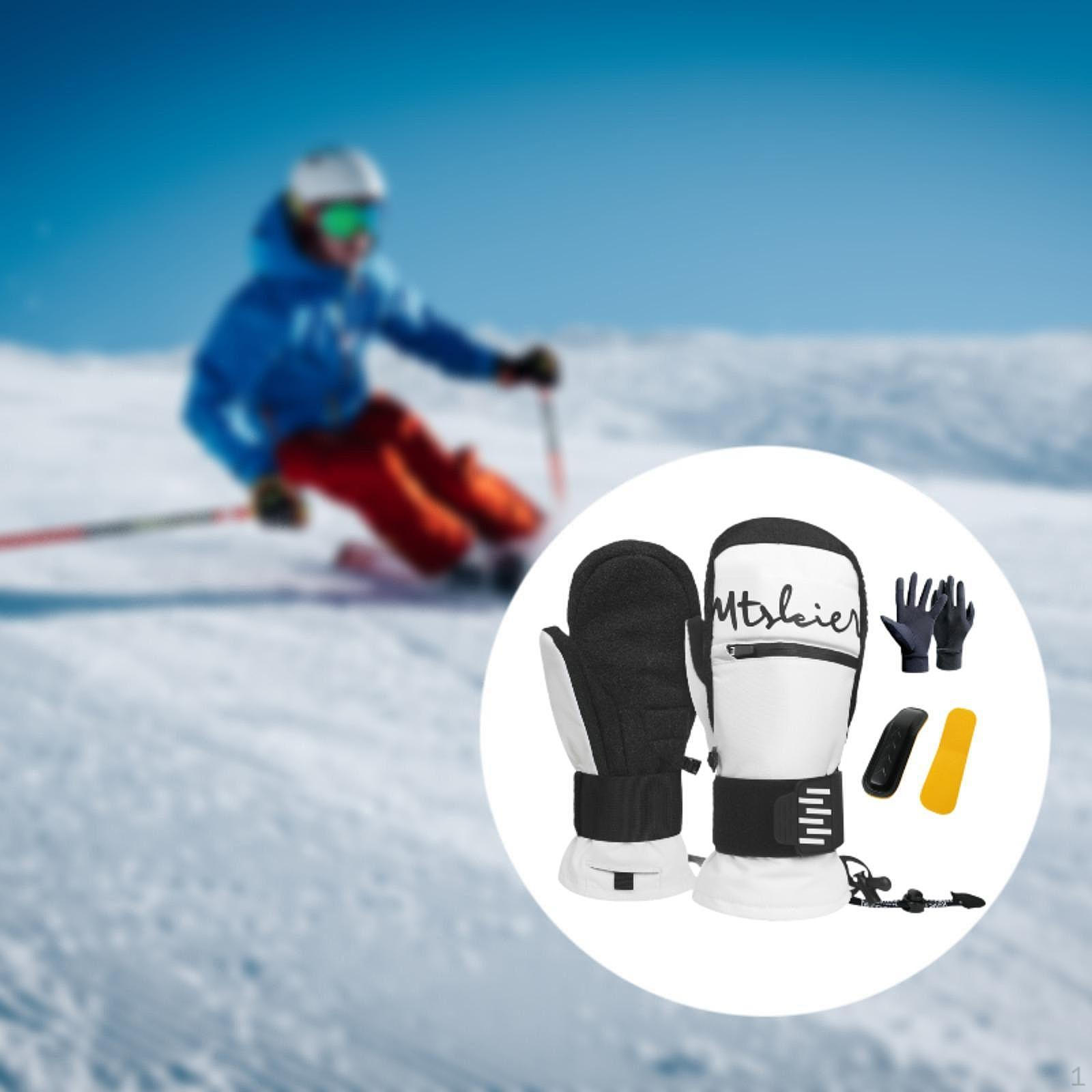 

Лыжные перчатки Snow EVA противоударные мягкие сноубордические зимние мужские и женские для бега