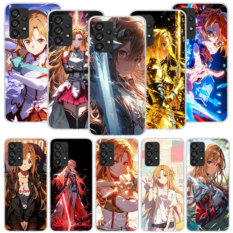 Sword Art Online Yuuki Asuna Handyhülle Für Samsung Galaxy A17 A16 A14 A15 A13 A57 A56 A54 A55 A53 A37 A36 A34 A35 A33 A26 A24 A
