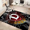 Dresden City Emblem Print Area Rug - Soft, Washable Non-Slip Indoor Mat for Office Chairs, Living Room, Home Office Decorative Rug