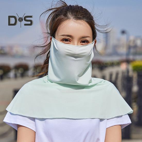 Sunscreen Face Guard Ice Silk Neck Protection Summer Riding Face Guard Outdoor Activities Travel Neck Gaiter