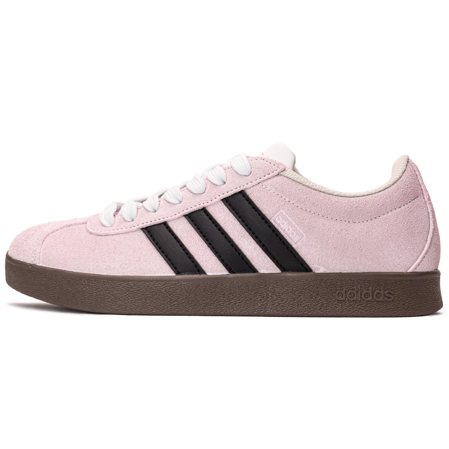 Adidas Neo Vl Court Classic Немецкие Армейские Кроссовки Унисекс Низкие Розовый/Черный HQ1802(Команда98-) 42⅔
