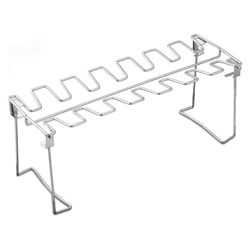 Stainless Steel Folding Chicken Leg & Wing Roaster 14 Grids
