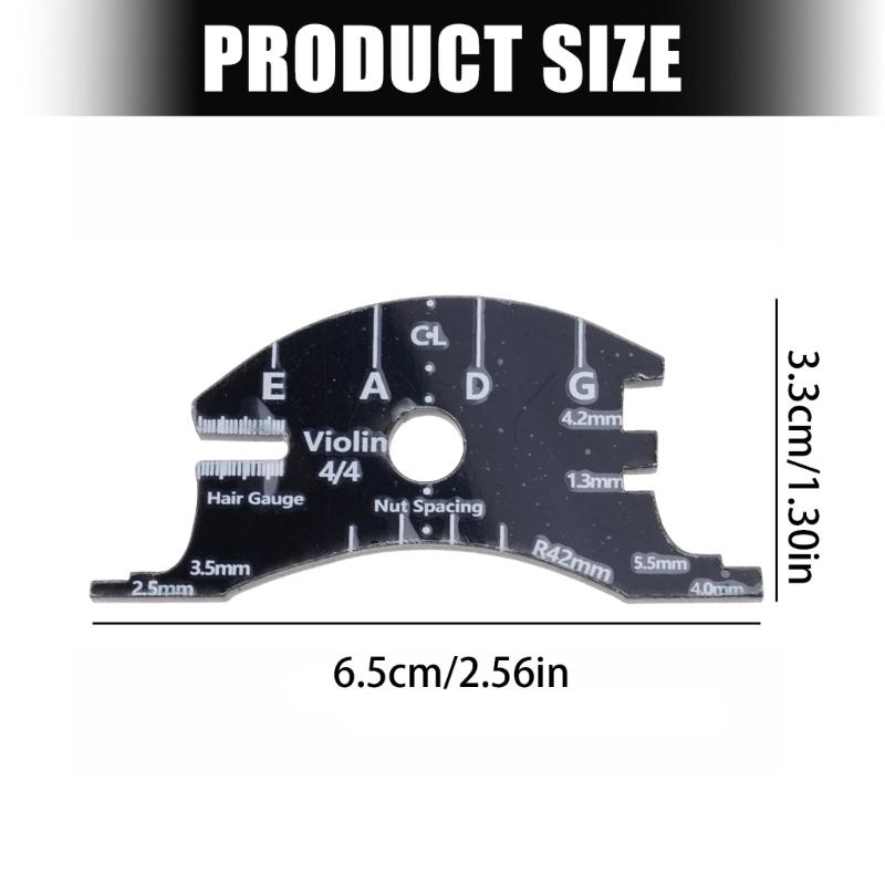 Premium Strong Metal Violin Bridge For 4/4 Size Enhances Sound Quality & Stability Violin Bridge With Easy Installation
