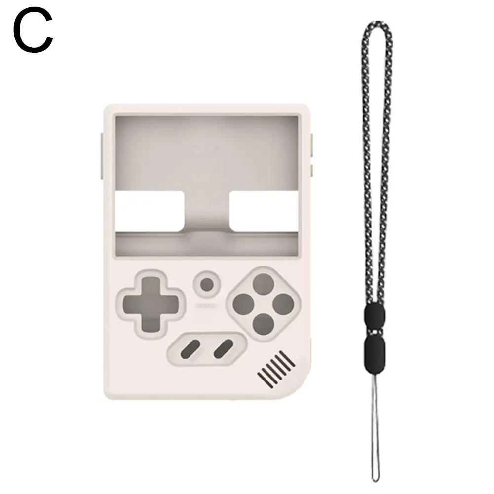 Für ANBERNIC RG35XX Plus Weiche Silikonhülle Handheld Weiche Anti-Hülle Spiel Tragbare Konsolen-Zubehör Konsole Drop Game Z5D3