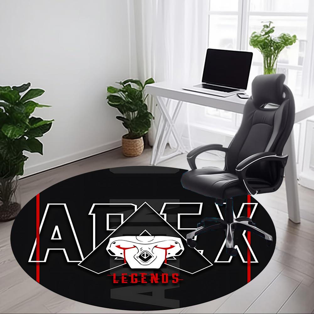 1pc Apex Legends Mask Chair Carpet for Office, Non-slip, Soft and Durable Office Rug, Perfect for Office yy251225078