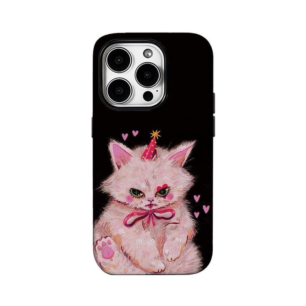 CLOWN KITTY Phone Case for IPhone 16 15 14 13 12 11 X XS XR XSMAX 7 8 Pro Max Plus Double-layer Back Cover