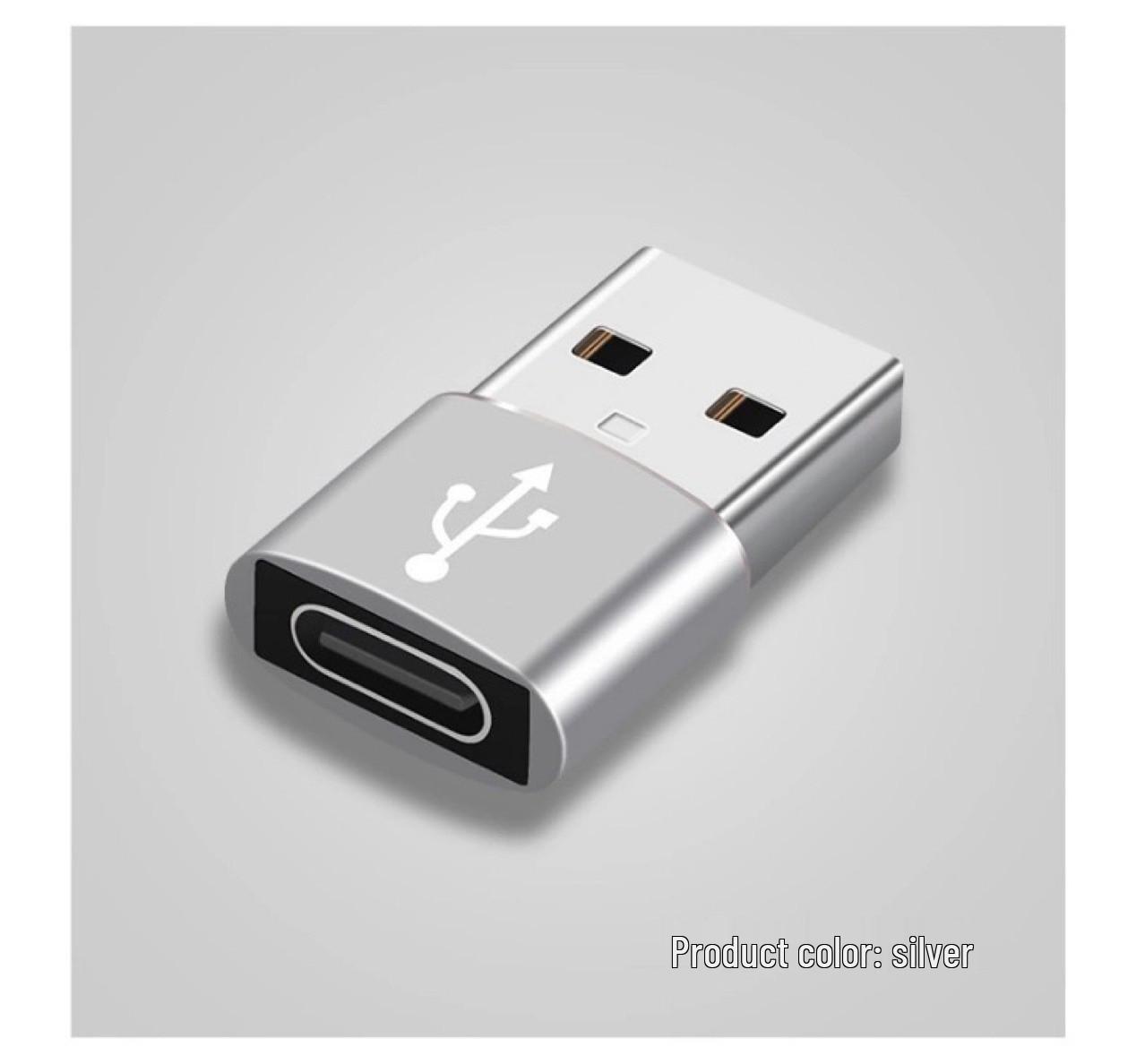 

Адаптер USB на Type-C и кабель для передачи данных с быстрой зарядкой для наушников и автомобильных зарядных устройств
