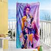 Fantasy Warrior Trio Beach Towel Super Soft Microfiber Quickdry Fabric Comfortable Lightweight Suitable for Swimming, Gym, Camping, Yoga Vacation