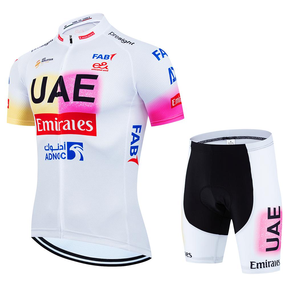 2025 Mtb Îmbrăcăminte Ciclism Bărbați Set Sport Vară Tricou Ciclism EAU Echipament Bluză Bărbați Echipament Salopetă Costum Haine Bărbați Bărbați Tăiat cu Laser