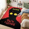 Custom Name Wizard Theme Living Room Non-Slip Area Rug Soft Carpet for Bedroom Kids Playroom Sofa Office Home Decor Doormat