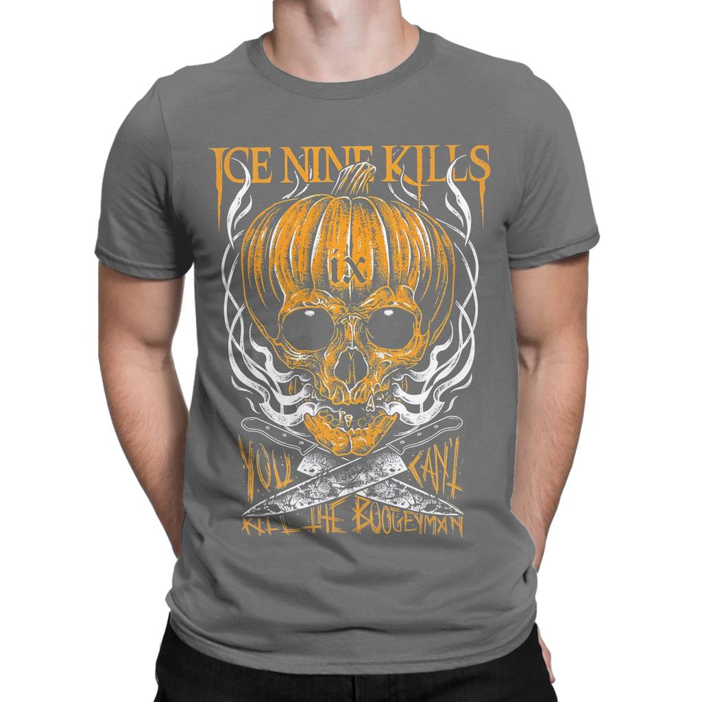 Unisex TShirt Ice Nine Kills The Silver Scream Casual Cotton Tees Short Sleeve T Shirts Round Collar Tops Graphic